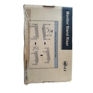 WALI Monitor Stand Riser Adjustable Laptop Stand Riser Holder 3 Height Adjust...